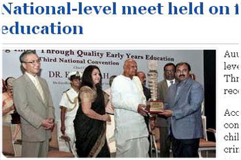 National-level meet held on formative years of education